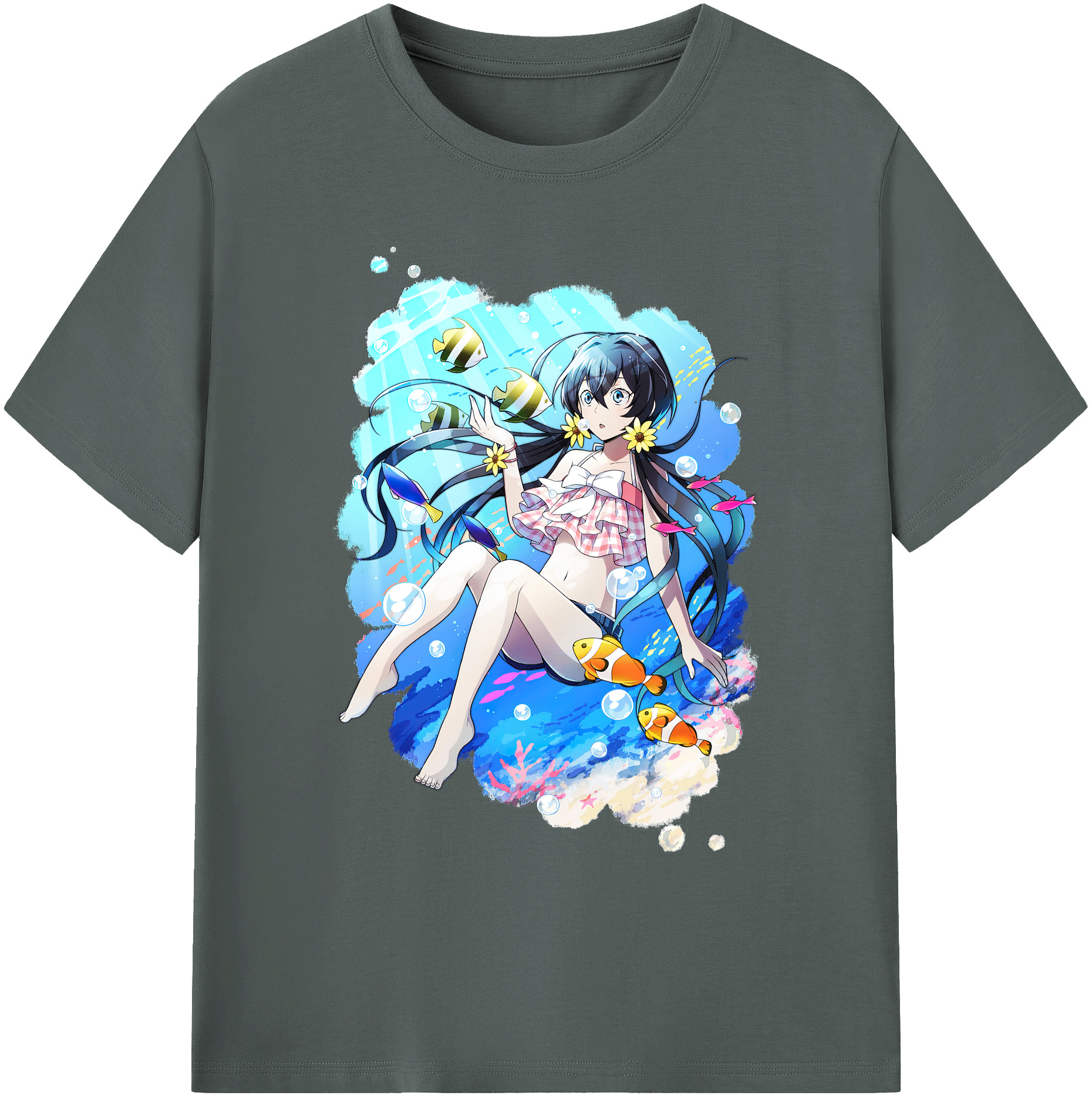 （画像用） 文豪ストレイドッグス Bungo Stray Dogs 綿100％ メンズ半袖Tシャツ｜肌触りやわらか＆通気性